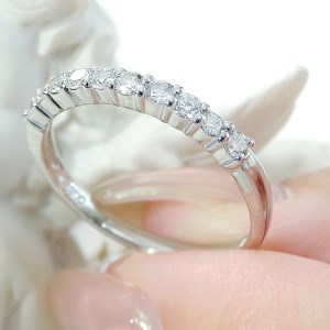 Pt ダイヤ(H&C)0.30ct リング 210117