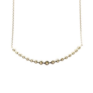 １８金製 ハート＆キューピッドダイヤモンド 1.0ct ペンダントネックレス[1465233]