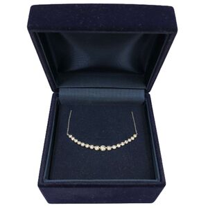 １８金製 ハート＆キューピッドダイヤモンド 1.0ct ペンダントネックレス[1465233]