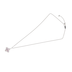 Pt モルガナイト/ダイヤモンド ペンダント(リリー)PA965AP