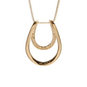 K18イエローゴールドダイアモンドペンダント（10289529）