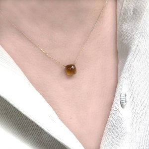 シトリンネックレス 管理番号206078