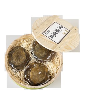 樽詰め黒鮑煮貝(TKU-200)