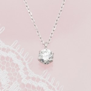 PT900/PT850 ダイヤモンド ペンダントネックレス　HH-019074