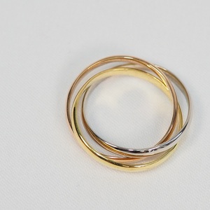 トリニティリング　9613【Pt900/K18YG/K18PG】