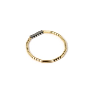 特価商品  K18&Pt900 ダイヤ多角形リング GD-6044 | 山梨県甲府市 アクセサリー