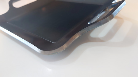 鋼材屋が造った厚手バーベキュー鉄板 鉄製 厚さ6mm （品番 H06-101）