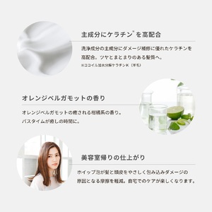 【富士山の天然水配合】 ダメージケアシャンプー 1本 300ml　シャンプー ヘアケア プレゼント ギフト ベスト 
