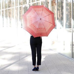 高級雨傘【赤富士】