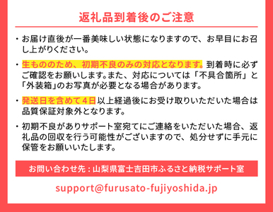 【2025年先行予約】【2回定期便】山梨朝どれ桃2kg×2回配送（白鳳系・白桃系）定期便 2回 白鳳系 白桃系 もも 山梨 富士吉田 果物 フルーツ 旬 山梨桃 桃 白桃 富士吉田 白鳳 朝どれ