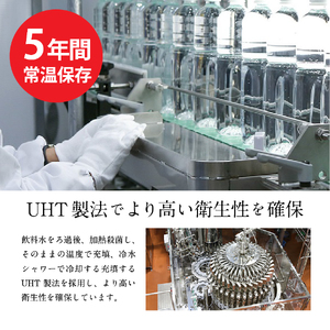 富士ミネラルウォーター 5年保存水ラベルレス 500ml×24本 備蓄 ストック 防災 防災グッズ 非常用 保存