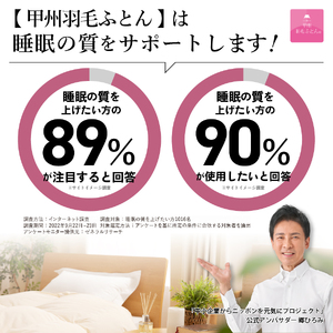 【甲州羽毛ふとん】超軽量洗える羽毛肌掛ふとんマザーグース93％（シングル）羽毛布団 甲州羽毛布団 超軽量 羽毛ふとん 肌掛け布団 シングル 洗える 山梨 富士吉田