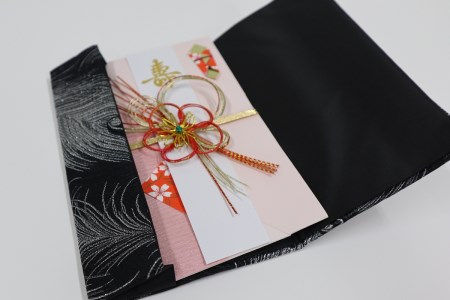 【ふじやま織】袱紗(クジャク柄) 