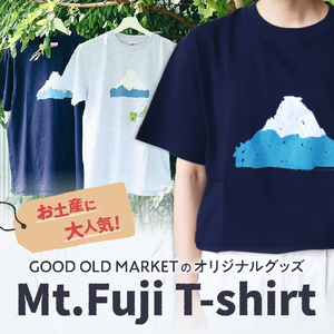 Mt.Fuji T-shirt《MADE IN FUJIYOSHIDA》Navy Mサイズ