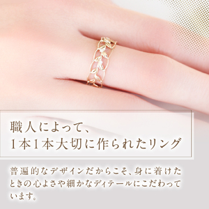 K10イエローゴールド　ダイヤモンドリング　S-5645 リング 指輪 ダイヤモンド K10 イエローゴールド