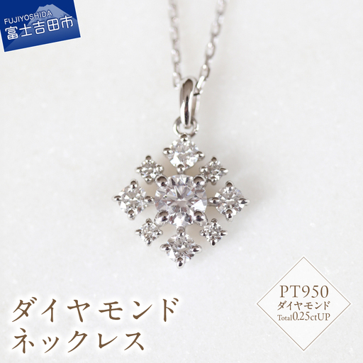 PT　ダイヤモンドネックレス　S-5745 ネックレス ペンダント ダイヤモンド PT950 プラチナ