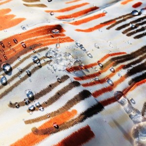 【2way レインバッグ】傘生地で作ったエコバッグ(カラビナ付)　みの(パープル) 