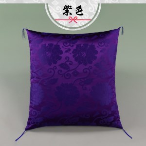 祝寿 座布団（紫色） 