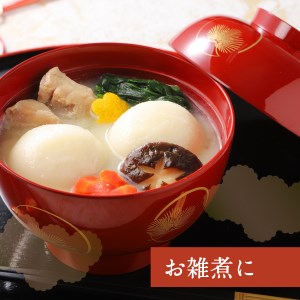 【先行予約・数量限定】餅屋の紅白切り餅・丸餅セット 【年内配送】 餅 丸餅 切り餅 お正月 紅白 新米 山梨 富士吉田