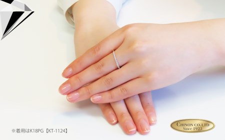 天然ダイヤモンド ハーフエタニティ リング K18 イエローゴールド ジュエリー 指輪 宝石