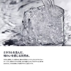 【12か月定期便】炭酸水 大容量 500ml 35本 強炭酸水 VOX 強炭酸 ストレート バナジウム 【富士吉田市限定カートン】 炭酸 炭酸飲料 無糖炭酸水