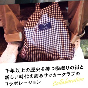 数量限定 FCふじざくら山梨×TENJIN FACTORY コラボトートバッグ