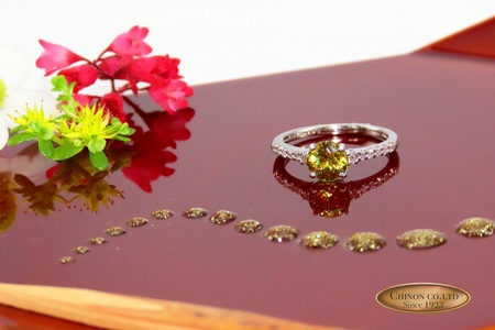 KT-1173 プラチナ スフェーンリング