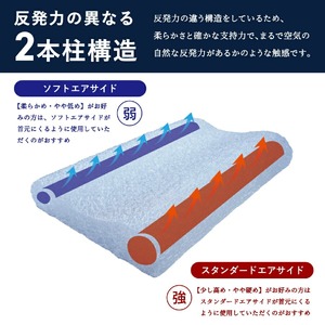 AirPowerPillow　枕　エア構造枕　AirOnAirモデル   寝具 AirOnAir  エアーオンエアー マクラ まくら 山梨 富士吉田 すぐ届く 即納 最短発送 最速発送 スピード発送