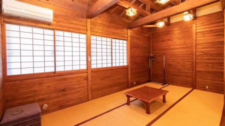 【宿泊券・1泊分】 都留戸沢の森　和みの里　和風コテージ　一位の宿