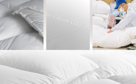 【kokiku 】セミダブル 羽毛布団【二枚合わせ】ハンガリーマザーホワイトグース ダウン95%