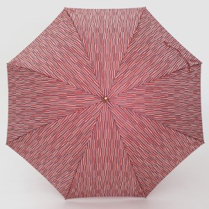 【槙田商店】晴雨兼用長傘 ノルディック 小枝 レッド