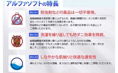 羽根枕５０×７０ｃｍ アルファソフト 防ダニ枕 フェザー 枕 まくら 寝具 ピロー ホテルフェザーピロ 