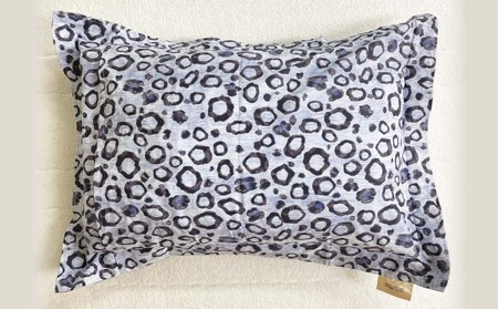 【ピロケース】53×73cm【LANCETTI ランチェッティ/アニマーレ】枕カバー Lサイズ ブルー【大恒リビング】