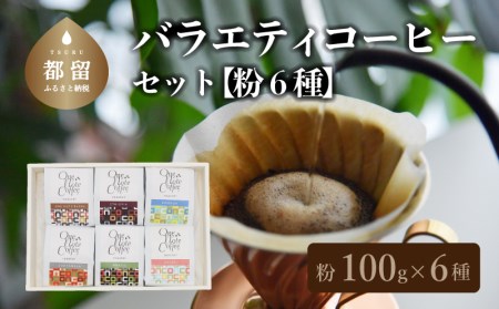 バラエティ100g 6種セット（粉）