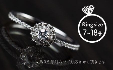  pt900 ダイヤモンドリング　0.32ct（RP_MR-971）山梨 ジュエリー 人気ブランド ジュエリー