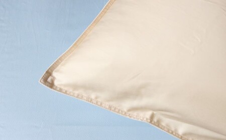 コットンサテンさらっとピロケース 【ベージュ】