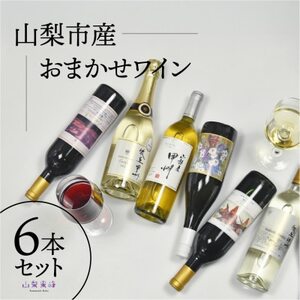 山梨市産推奨ワイン6本セット【配送不可地域：沖縄県】【1631255】 10,952円