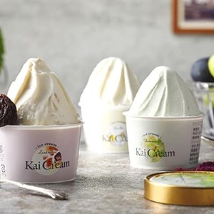やまなし産の大粒ぶどう、シャインマスカット入りアイスクリーム『KaiCream』8個入り【配送不可地域：離島・沖縄県】【1132214】