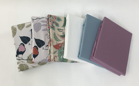 甲州羽毛合い掛けふとん　ホワイト (ダブル)　カバー付き　9【1296999】