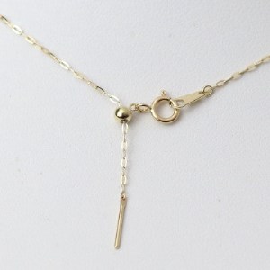 K18あこや真珠スルーネックレス7.5-8.0mmほんのりピンク色【配送不可地域：沖縄県】【1317258】