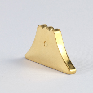 富士山のフィギュア　置物　オブジェ　インテリア　純金　K24