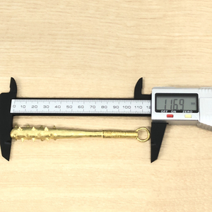 鬼の金棒のフィギュア(大) 置物 オブジェ インテリア 純金 金 24金 K24