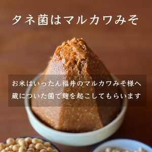 天然醸造 オオツル大豆味噌 大月産 自然栽培大豆&米100%使用