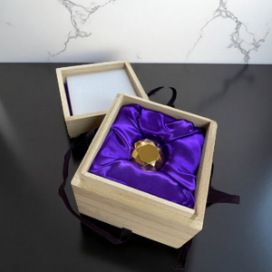 純金ダイヤモンド型オブジェ 【大 -約50g-】 K24 ゴールド 純金 金 24K