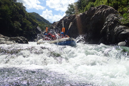 大月桂川ラフティングツアー半日 ペアチケット