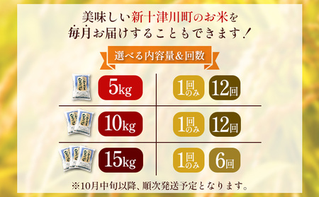 【令和7年度産】 食味ランキング「特A」ななつぼし精米定期便(15kg×6回)【隔月でお届け】【1100705】