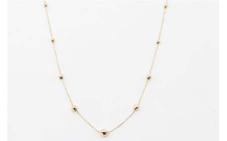 ネックレス K18 ミラーボール ステーション Islauth26 [slauth 山梨県 韮崎市 20743196] アクセサリー ネックレス ジュエリー シンプル おしゃれ プレゼント ギフト 贈りもの 贈答