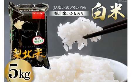 米 武川米 コシヒカリ 5kg [梨北農業協同組合 山梨県 韮崎市 20743510]