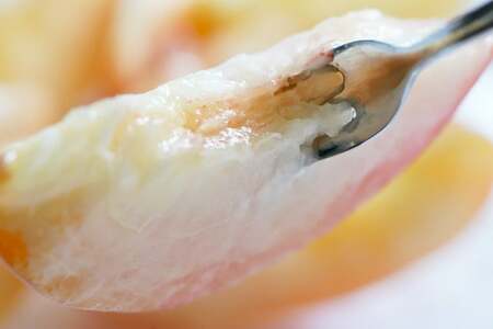 【2026年発送】特選 桃 山梨 セレブ ダイヤモンド 大玉 370g 2玉 約740g [Inakakara 山梨県 韮崎市 20745252]