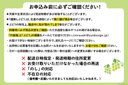 【2026年発送】シャインマスカット 予約 約 3kg 5～ 6房  [OUTTA REACH JAPAN 山梨県 韮崎市 20742971]